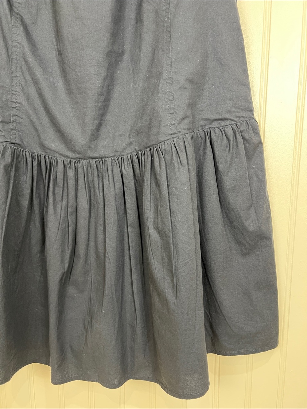 NWT Aritzia Sunday Best 100% Cotton Strudel Poplin Dress Black Size XL - Picture 6 of 12
